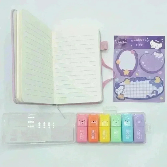 Lavenderini Themed Stationary Bundle - Picture 2 of 7